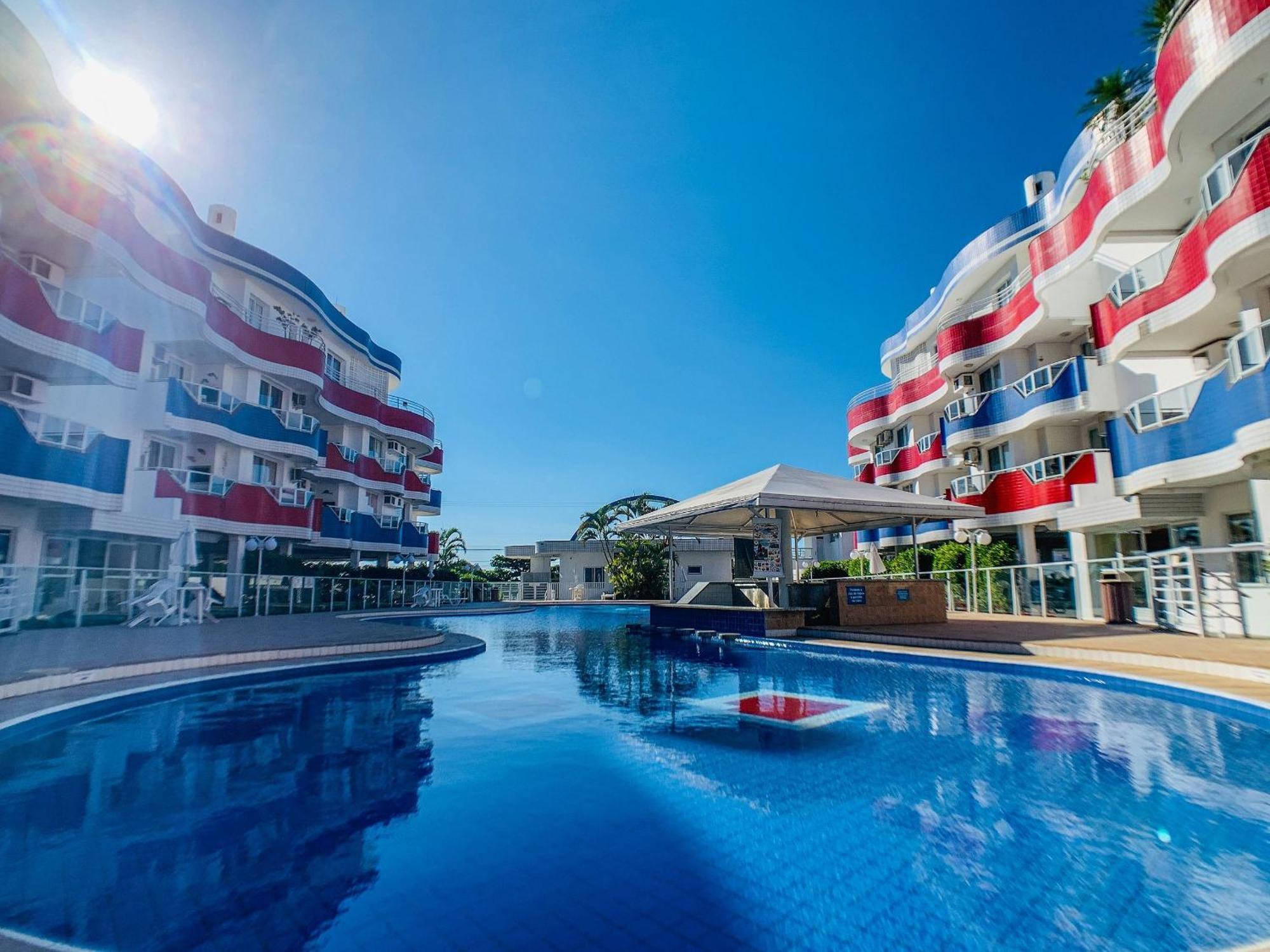 Maravilhoso Apto Com Vista Mar E Piscina-Hb03F Florianopolis Exterior photo